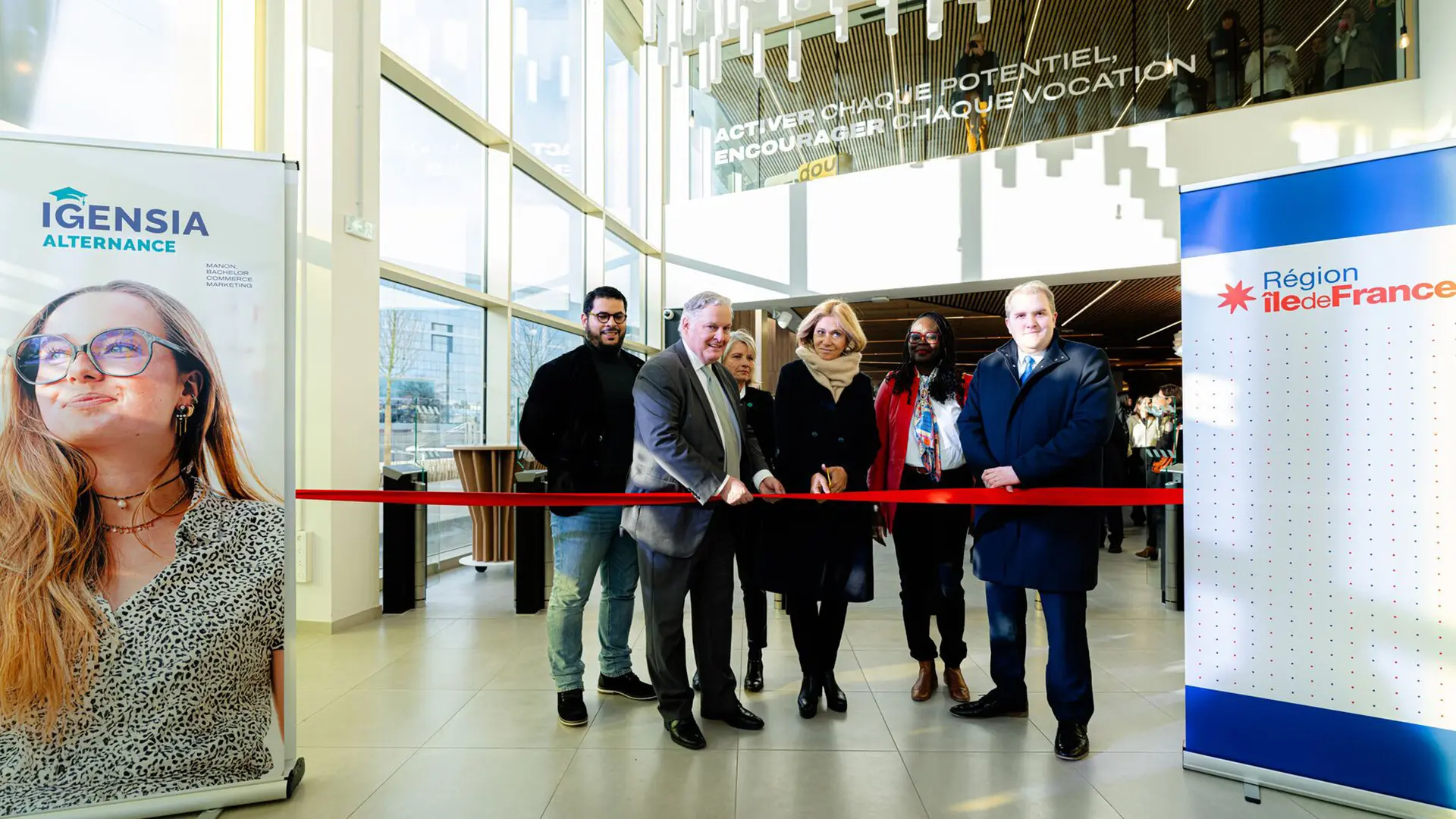 Inauguration campus des groues header